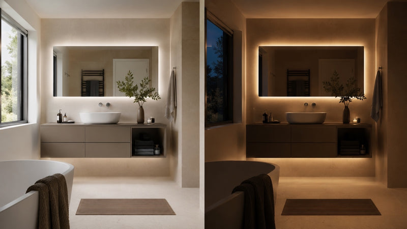 Designing Bathrooms for Morning and Evening, Not Just Daytime