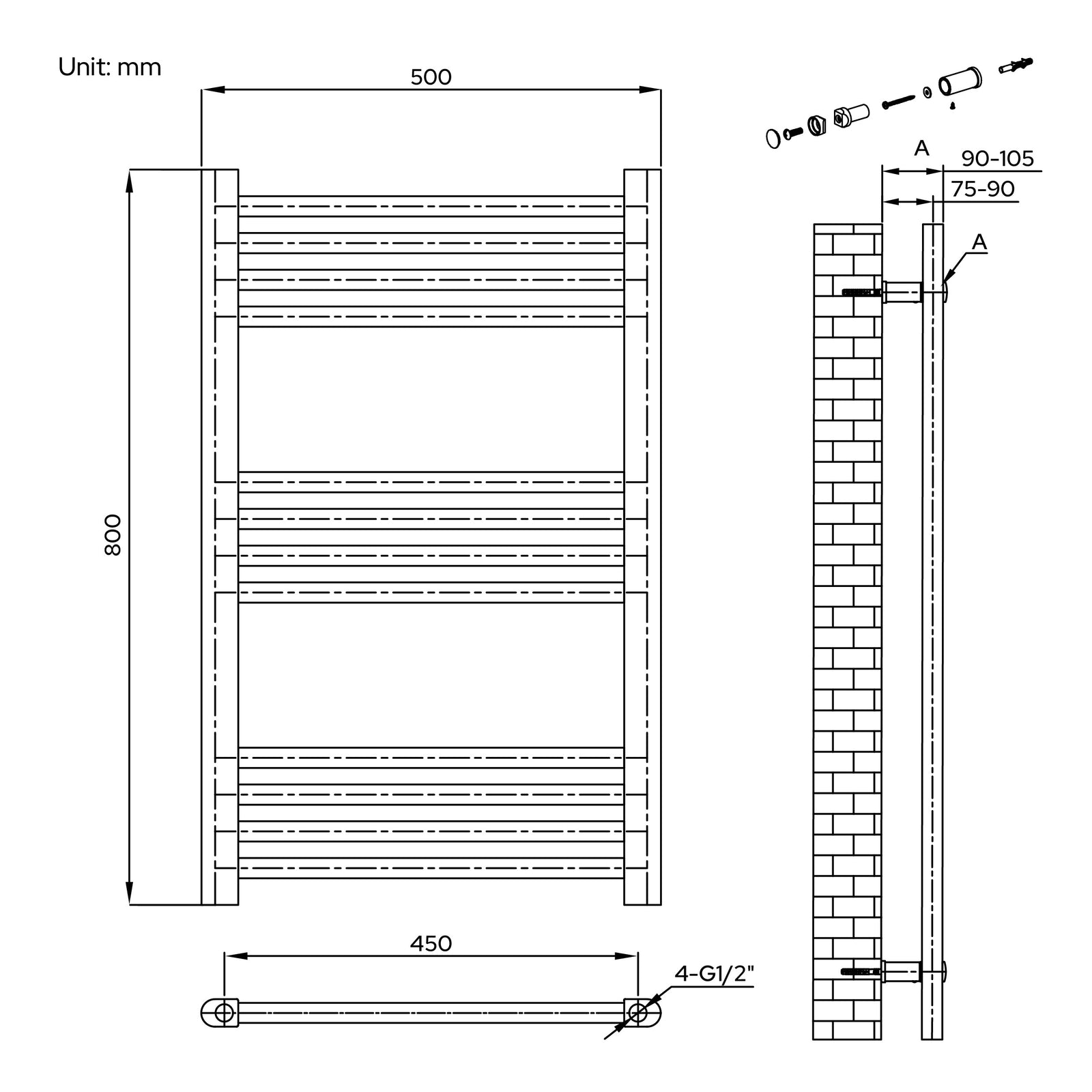 HOR-LRTS01-8050-BI Schematic Image