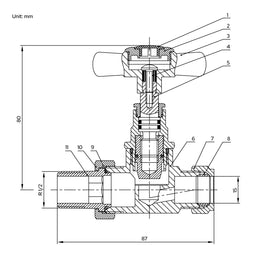 HOR-MFVT10-BI Schematic Image